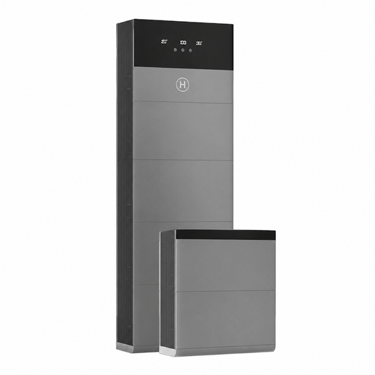 Hoymiles HiOne all-in-one 1 / 3-fase hybride omvormer 5 t/m 20 KW met thuisbatterij 40 kWh en uitbreidingskit