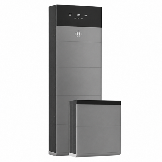 Hoymiles HiOne all-in-one 1 / 3-fase hybride omvormer 5 t/m 20 KW met thuisbatterij 48 kWh en uitbreidingskit